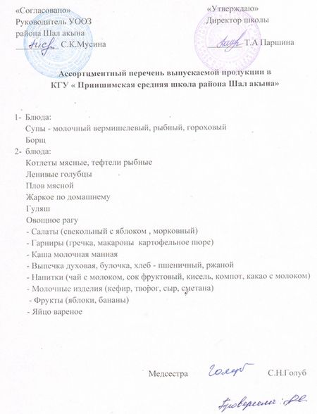 Организация горячего питания
